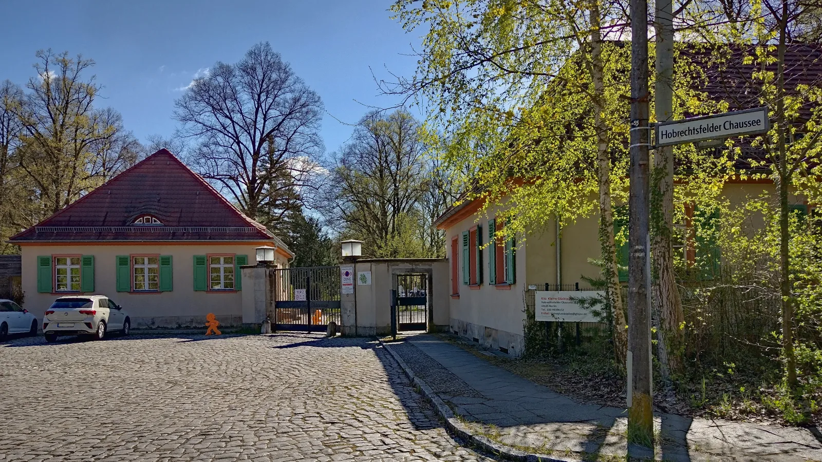 An abandoned clinic building in the north of Berlin-Buch, the former East German government hospital