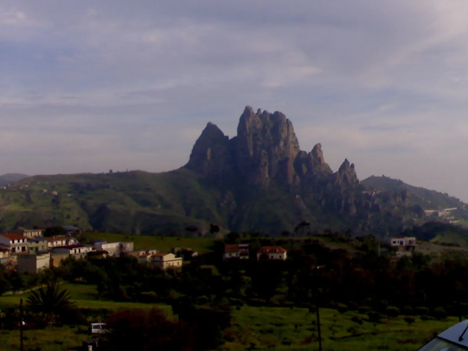 Pentedattilo: ghost village of Calabria on the stone hand