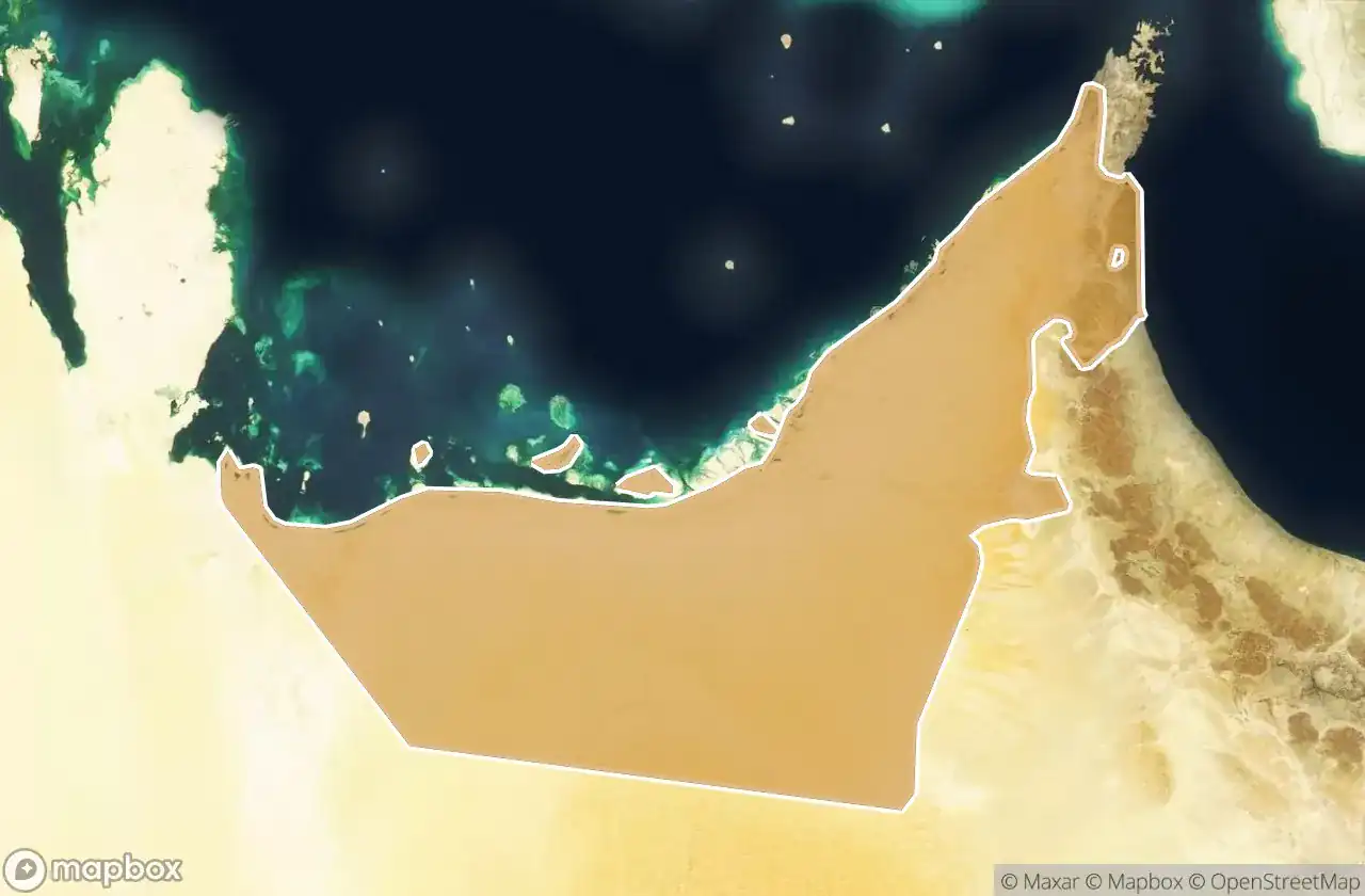 Mappa Urbex Dubai