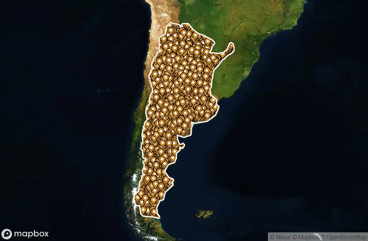 Urbex Map Arg