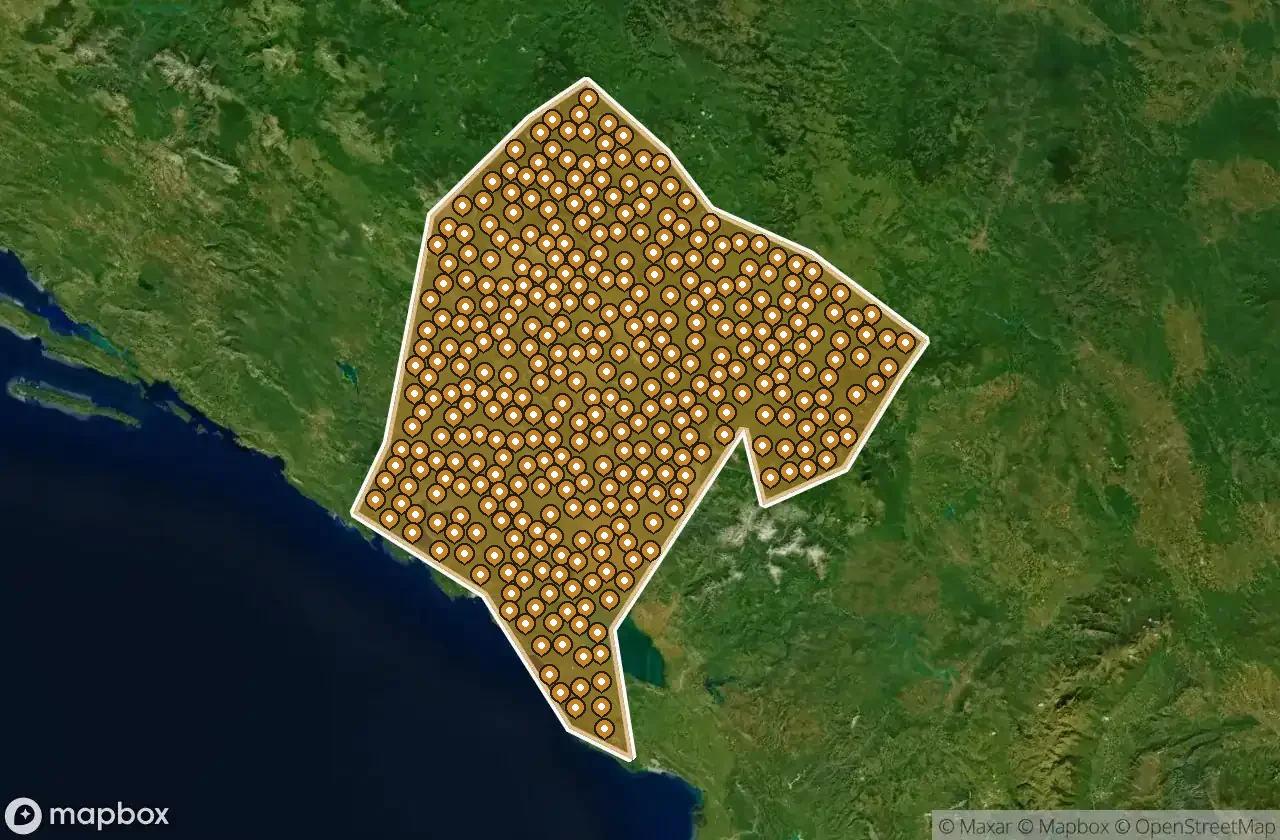 Mappa Urbex Cetinje