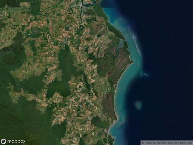 Mapa Urbex Cassowary Coast