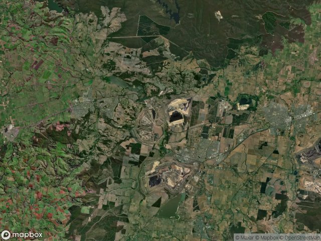Mapa Urbex Latrobe