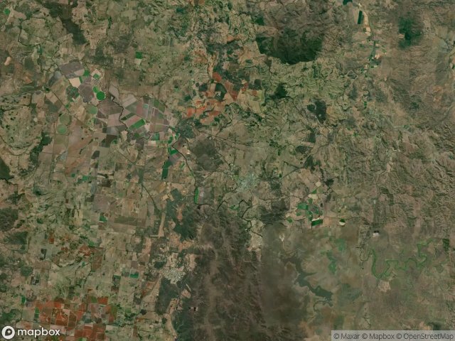 Mapa Urbex South Burnett