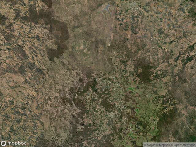 Mapa Urbex Southern Downs