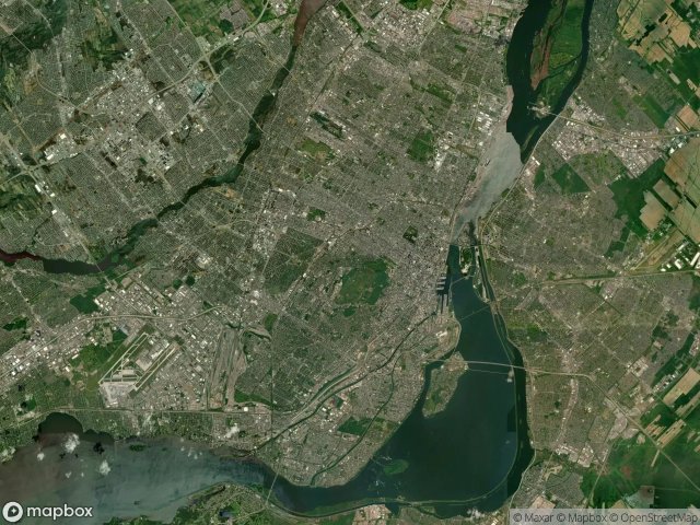 Mappa Urbex Communaute Urbaine De Montreal
