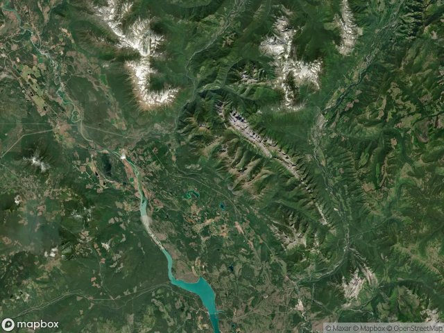 Mappa Urbex East Kootenay