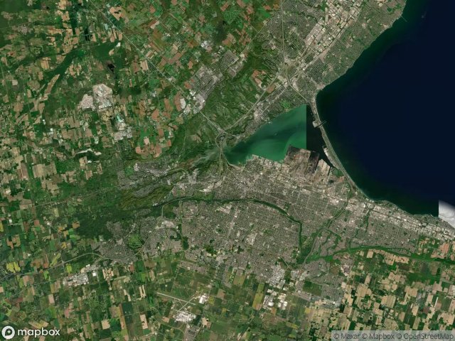 Mappa Urbex Hamilton
