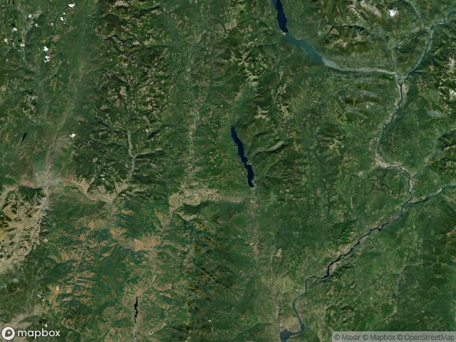 Mappa Urbex Kootenay Boundary