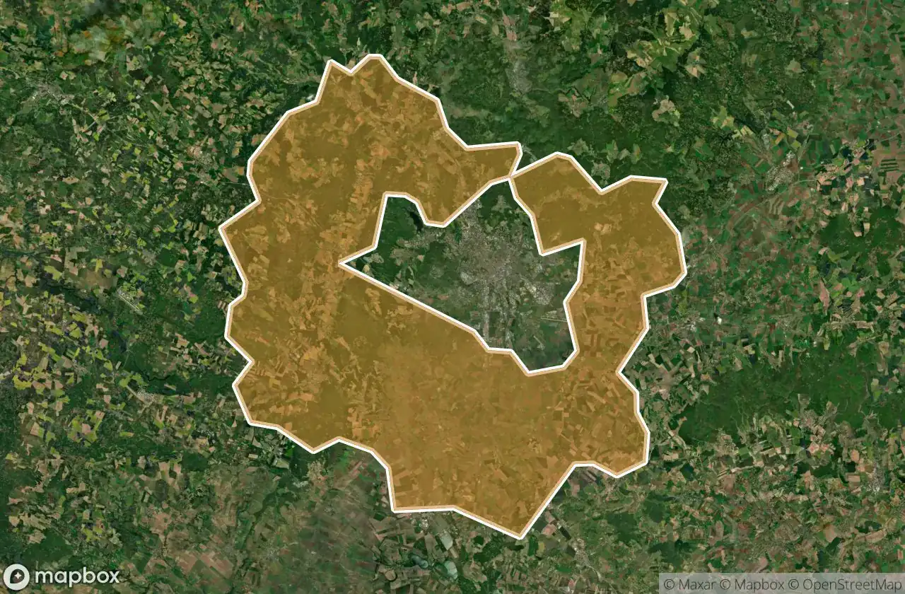 Mapa Urbex Brno Venkov