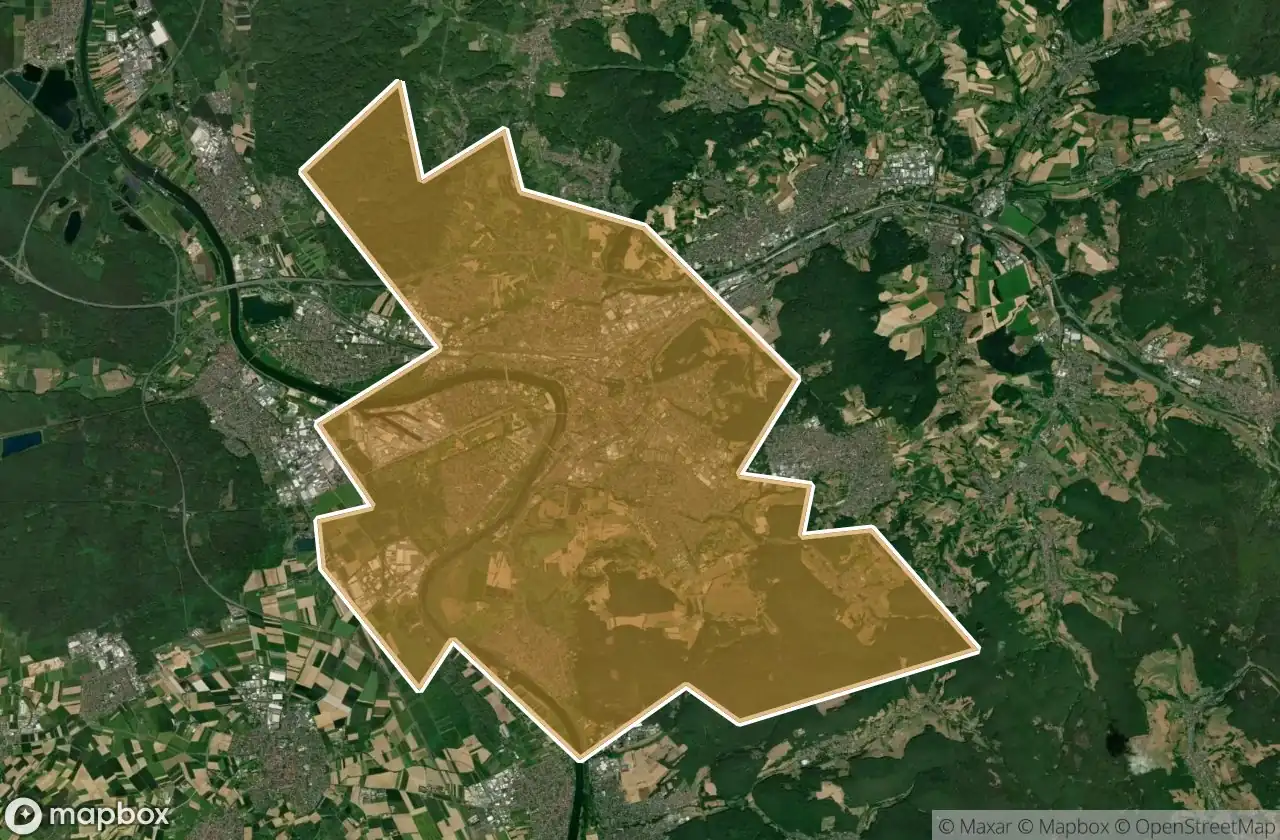 Urbex Map Aschaffenburg Kreisfreie Stadt