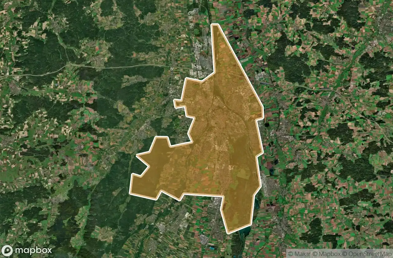 Urbex Map Augsburg Kreisfreie Stadt