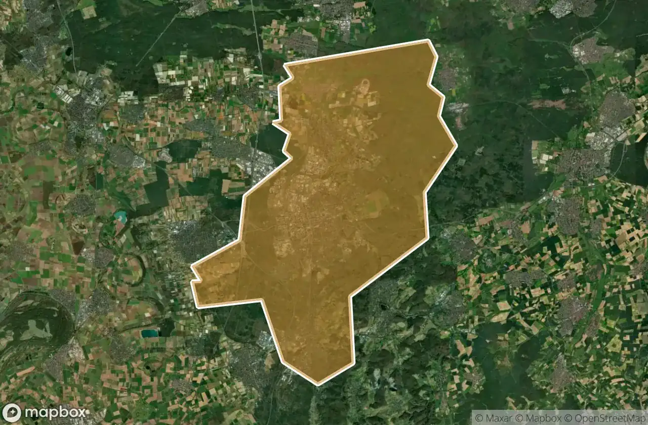 Mappa Urbex Darmstadt