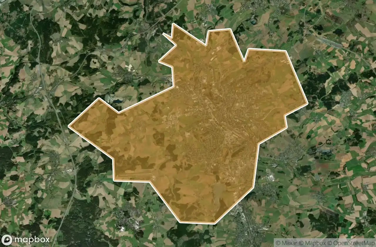 Urbex Map Hof Kreisfreie Stadt