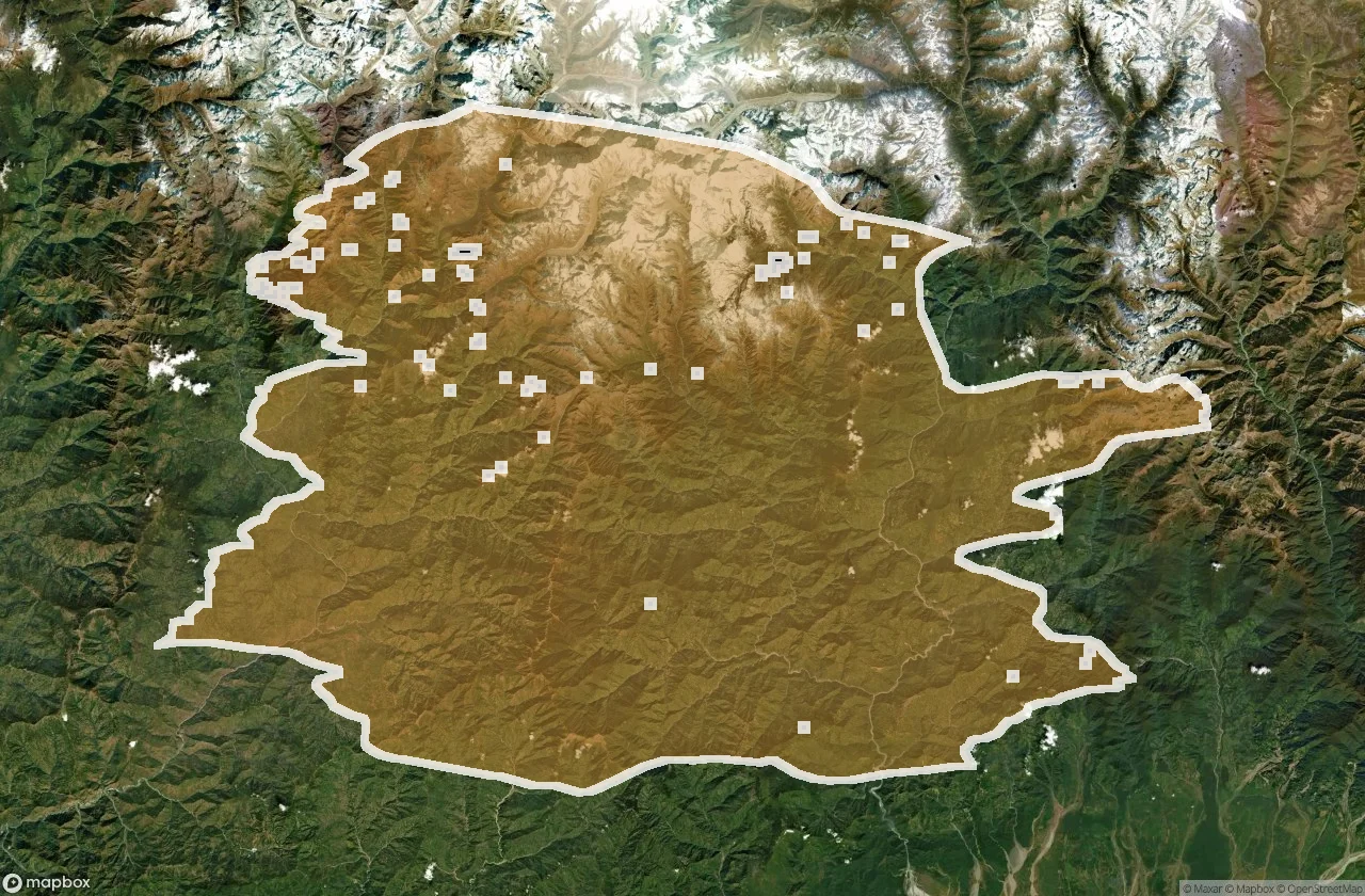 Urbex Map West Sikkim