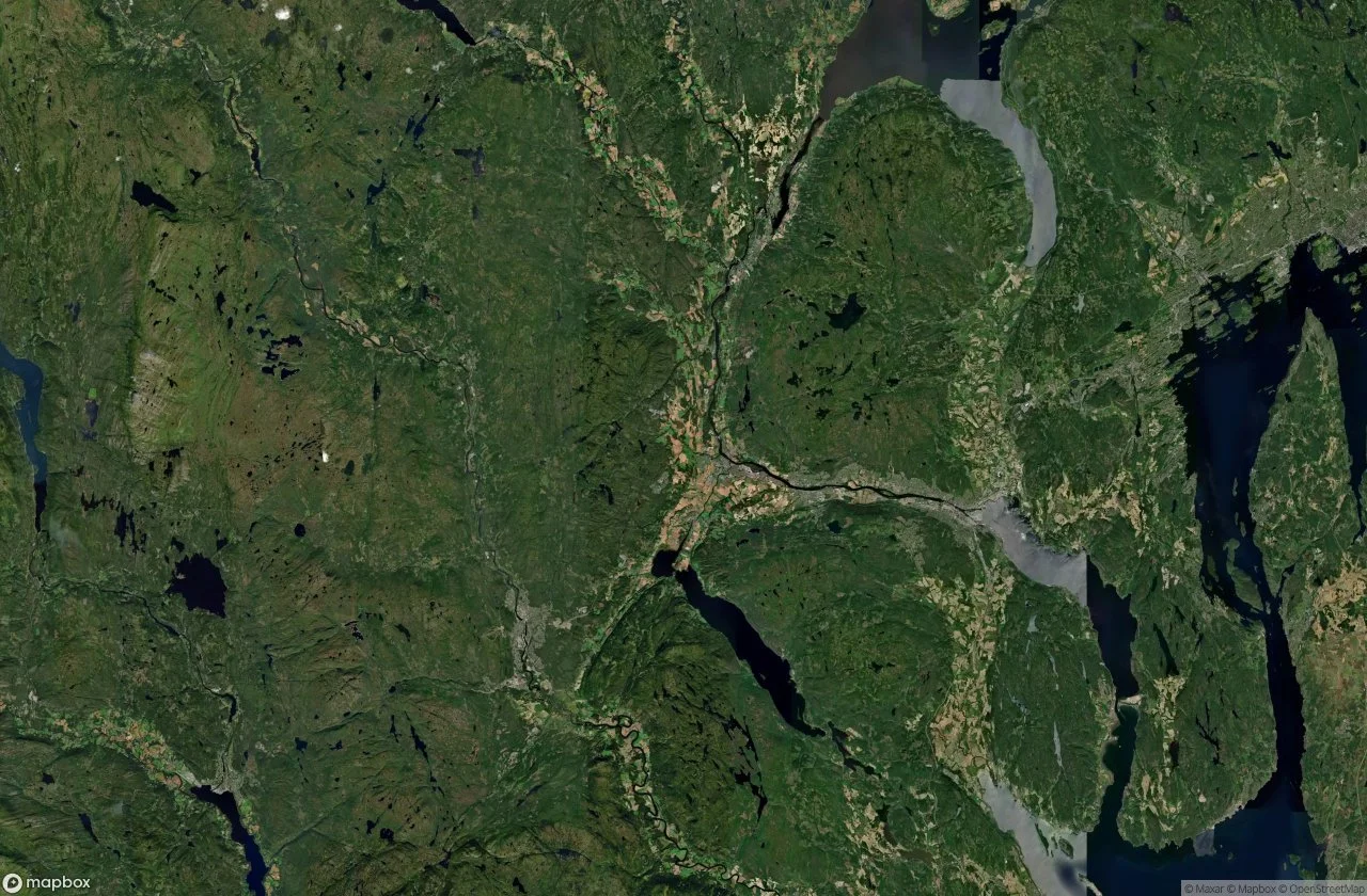 Urbex Map Øvre Eiker
