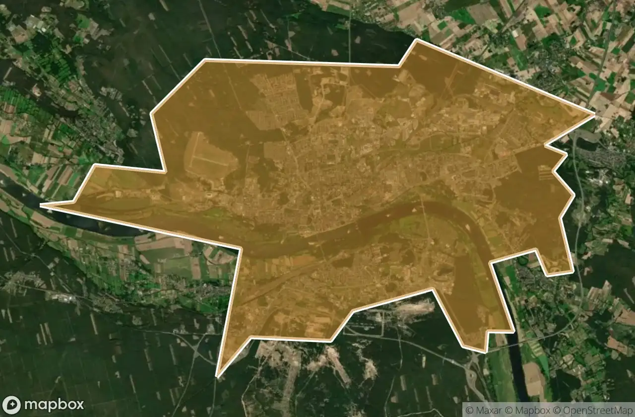 Mapa Urbex Torun City