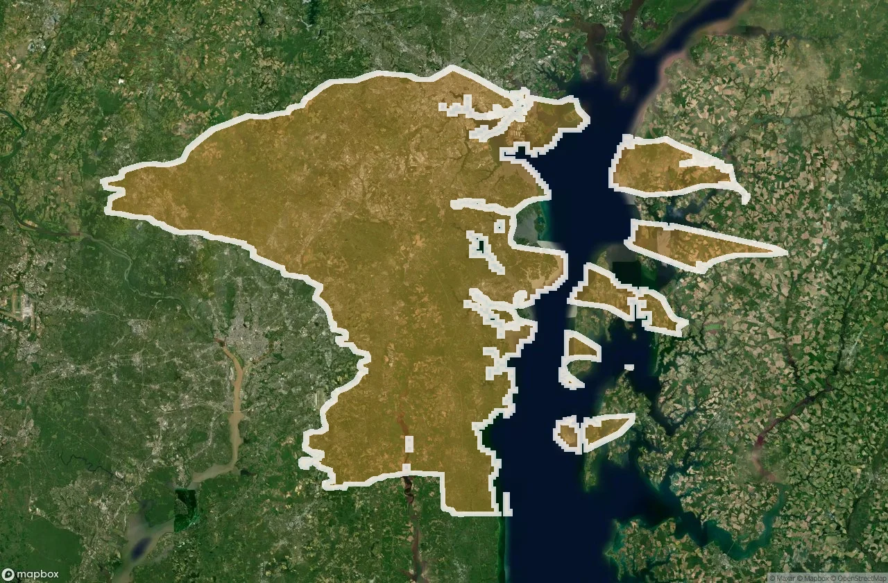 Urbex Map Anne Arundel County
