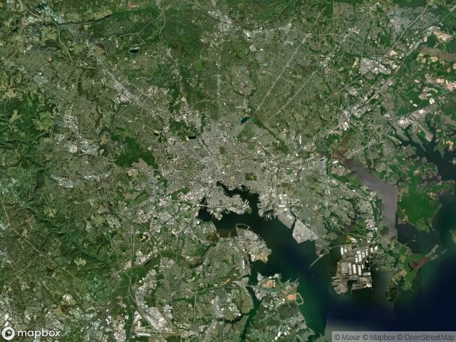 Urbex Map Baltimore