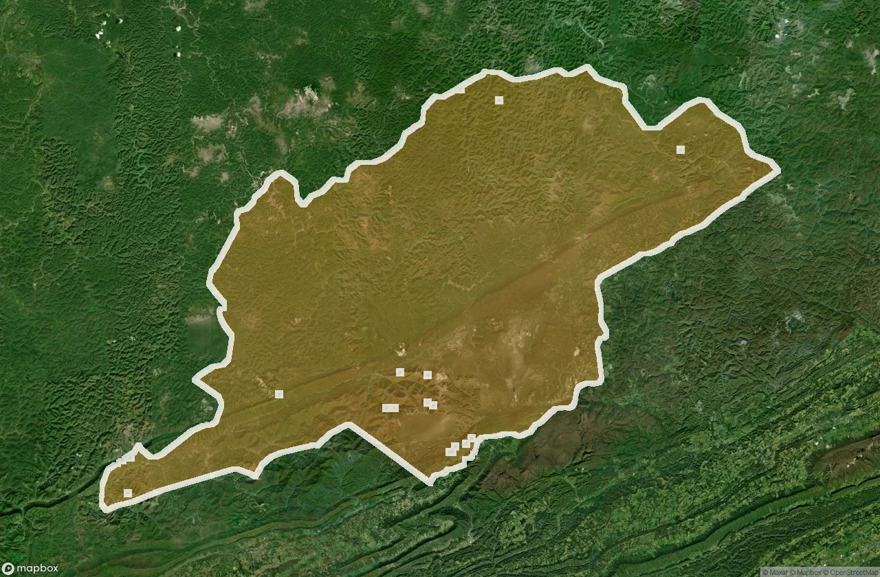 Urbex Map Letcher County
