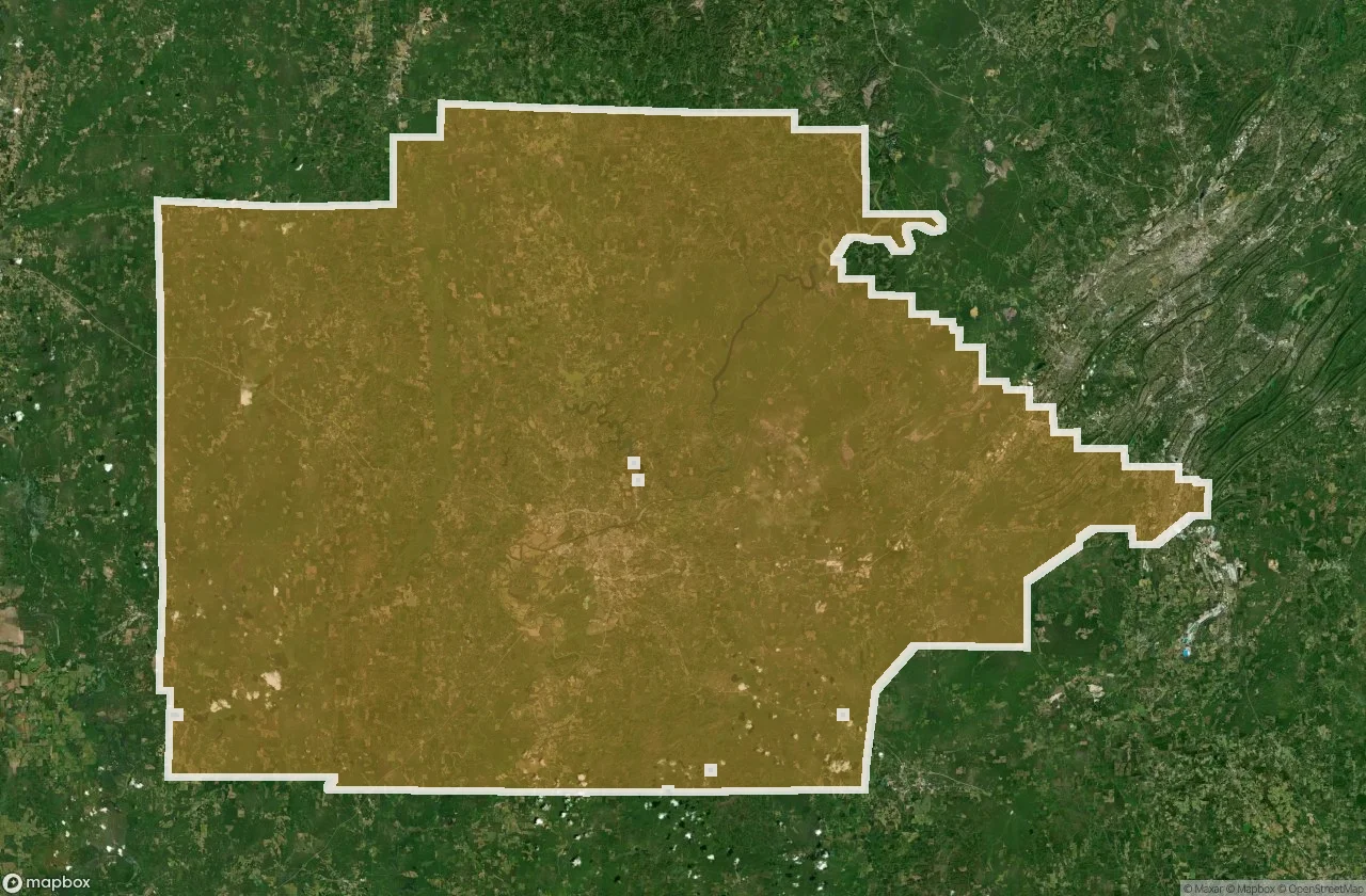 Urbex Map Tuscaloosa County