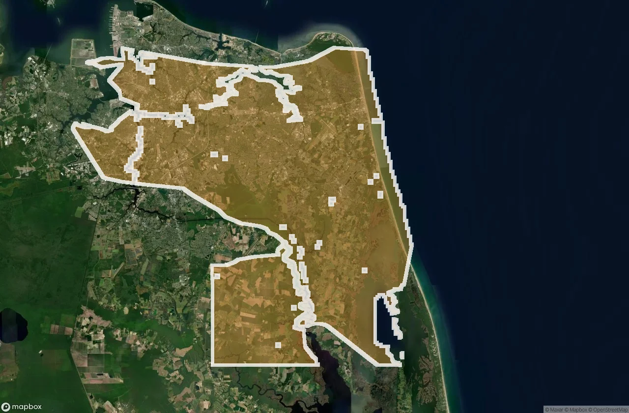 Mapa Urbex Virginia