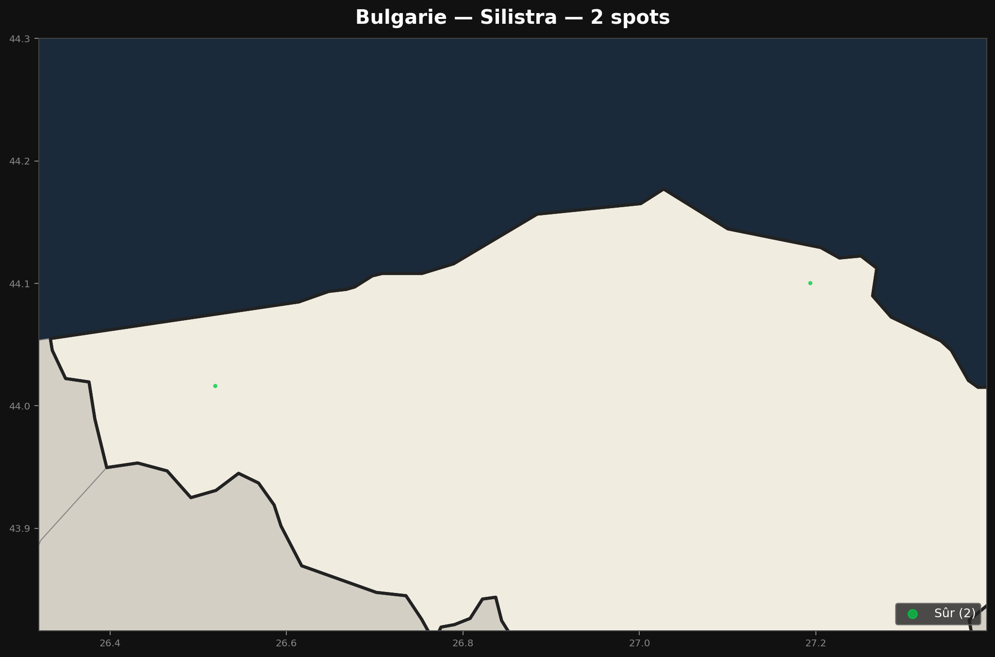 Mappa Urbex Silistra