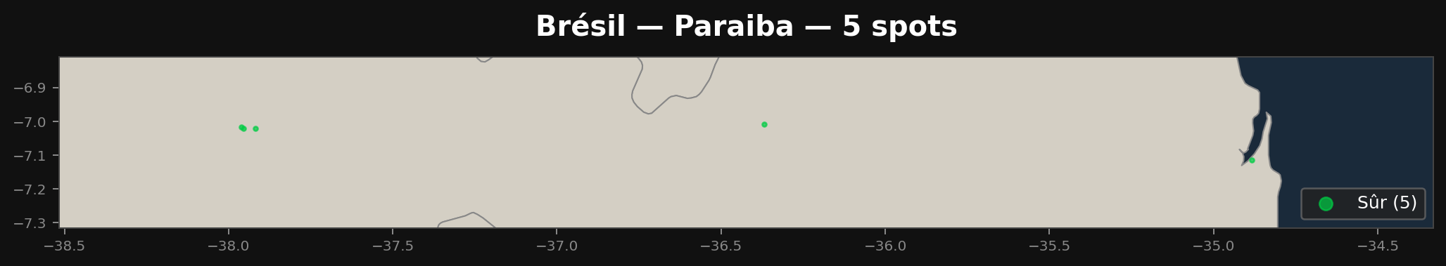 Urbex Map Paraiba