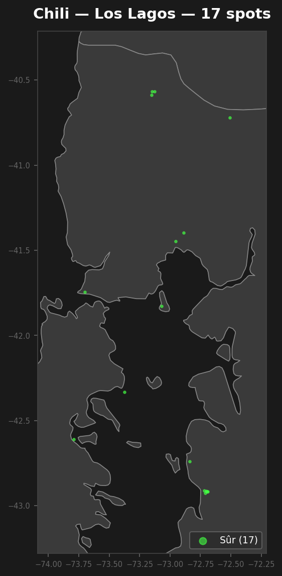 Urbex Map Los Lagos