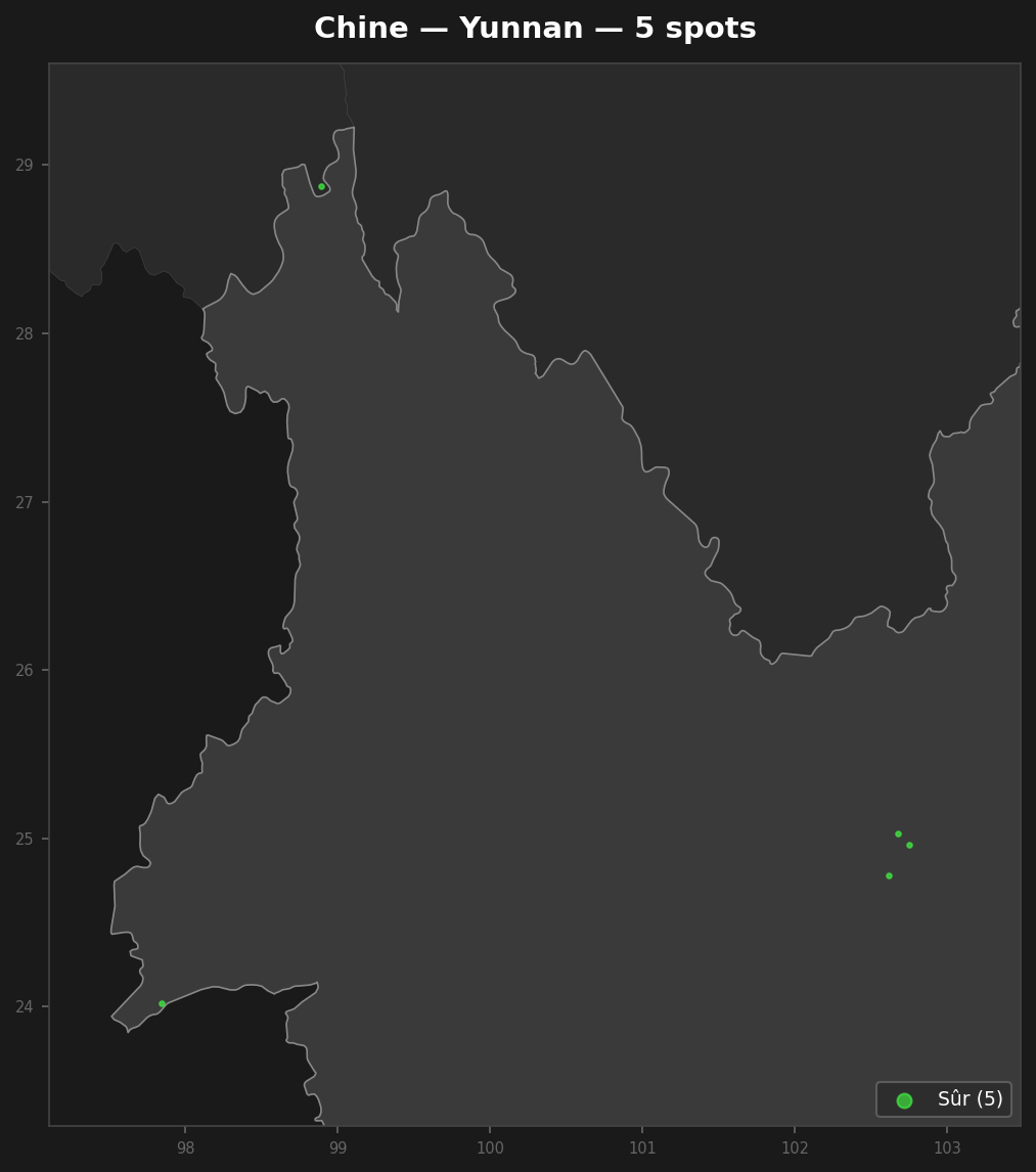 Urbex Map Yunnan