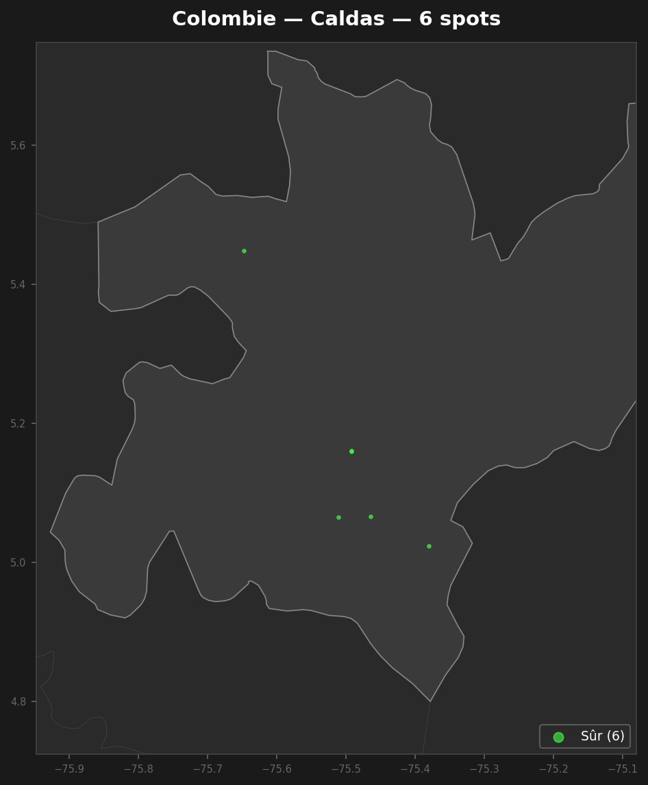 Urbex Map Caldas