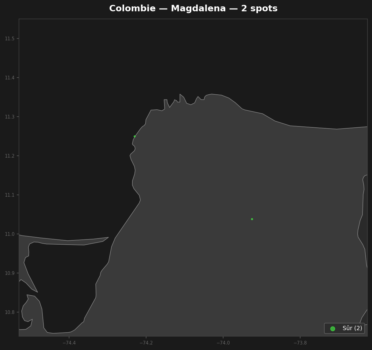 Urbex Map Magdalena