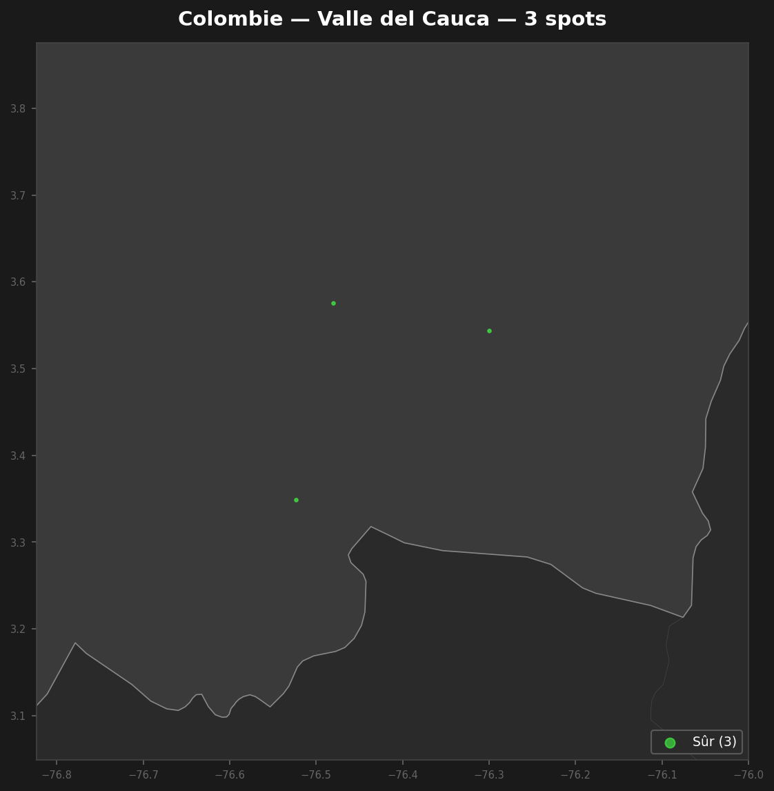 Urbex Map Valle Del Cauca
