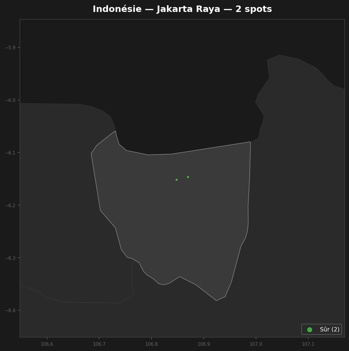 Urbex Map Jakarta Raya