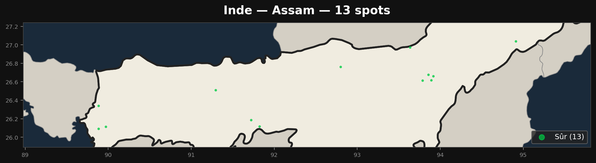 Urbex Map Assam