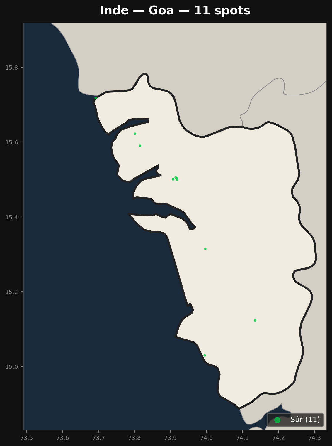 Urbex Map Goa