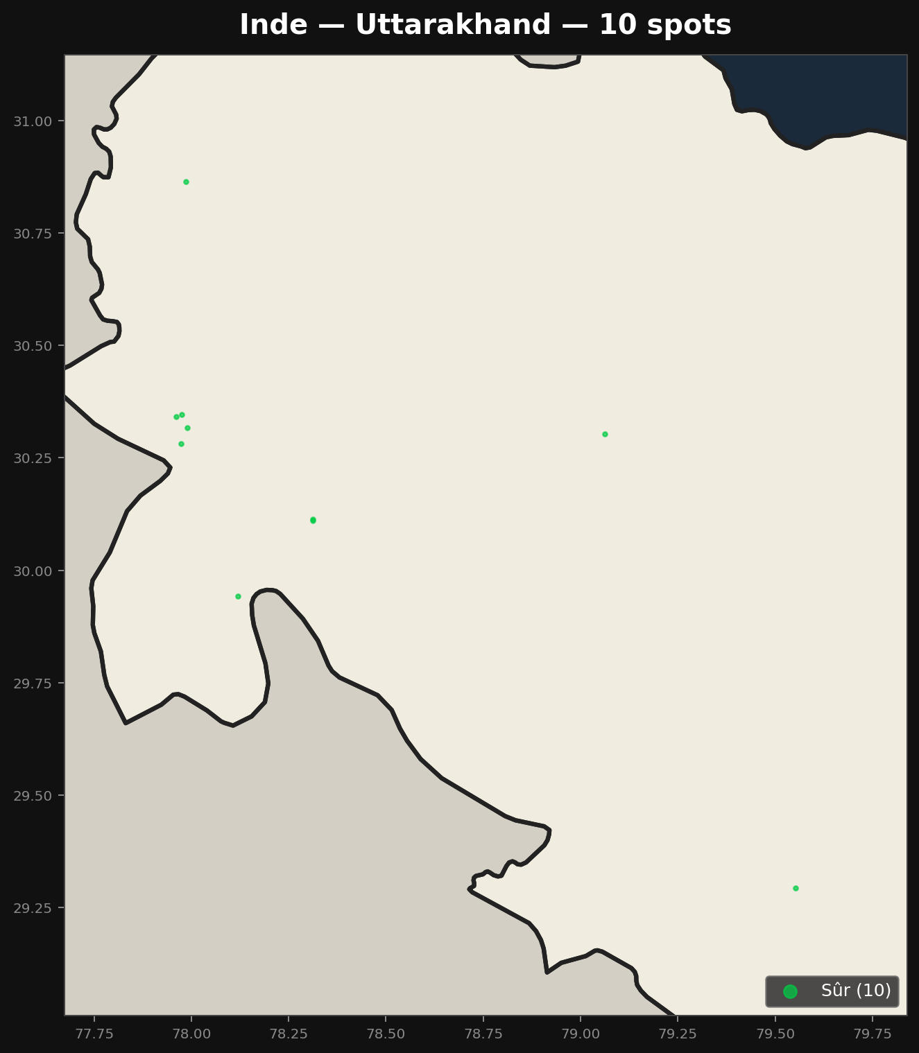 Urbex Map Uttarakhand