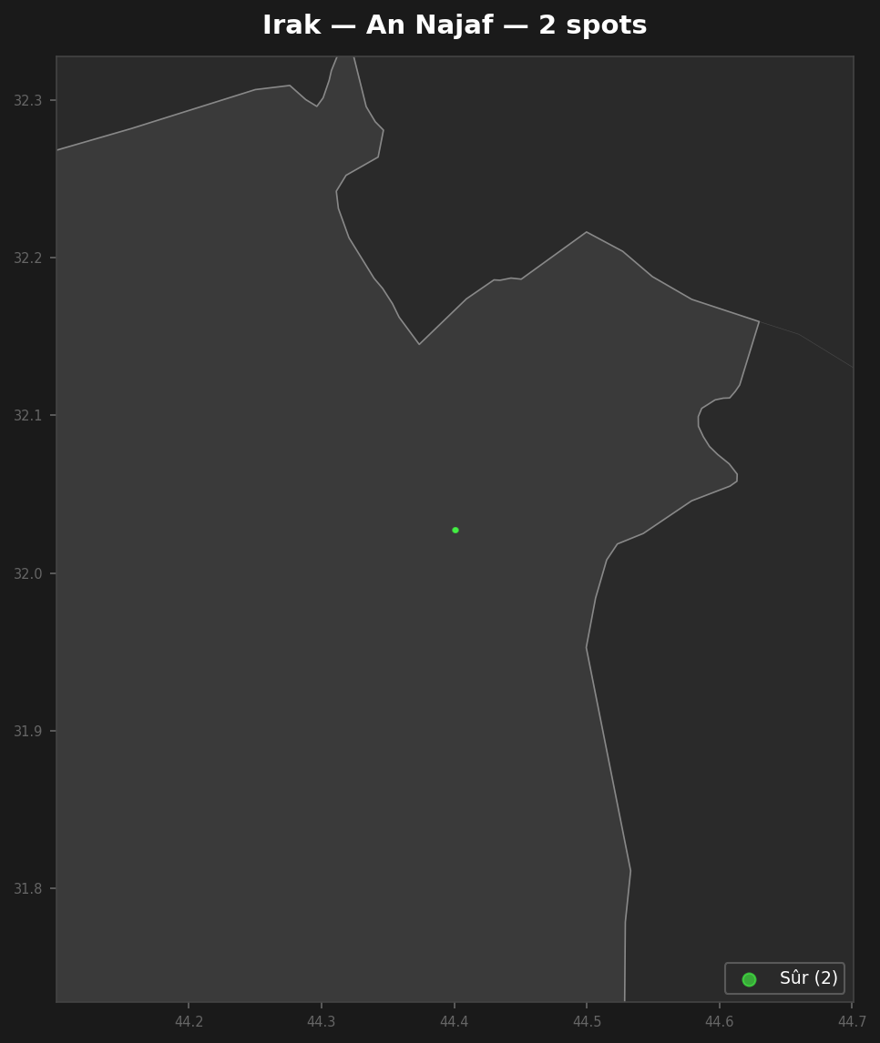 Urbex Map An Najaf