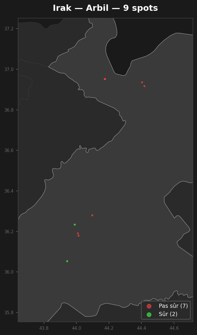 Urbex Map Arbil