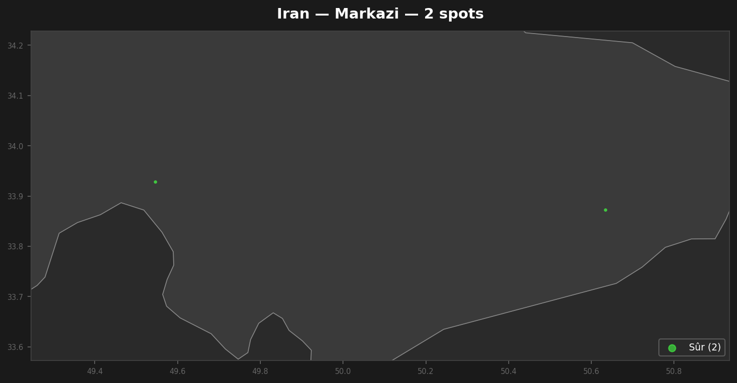 Urbex Map Markazi