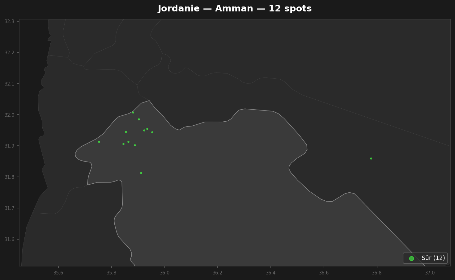 Urbex Map Amman
