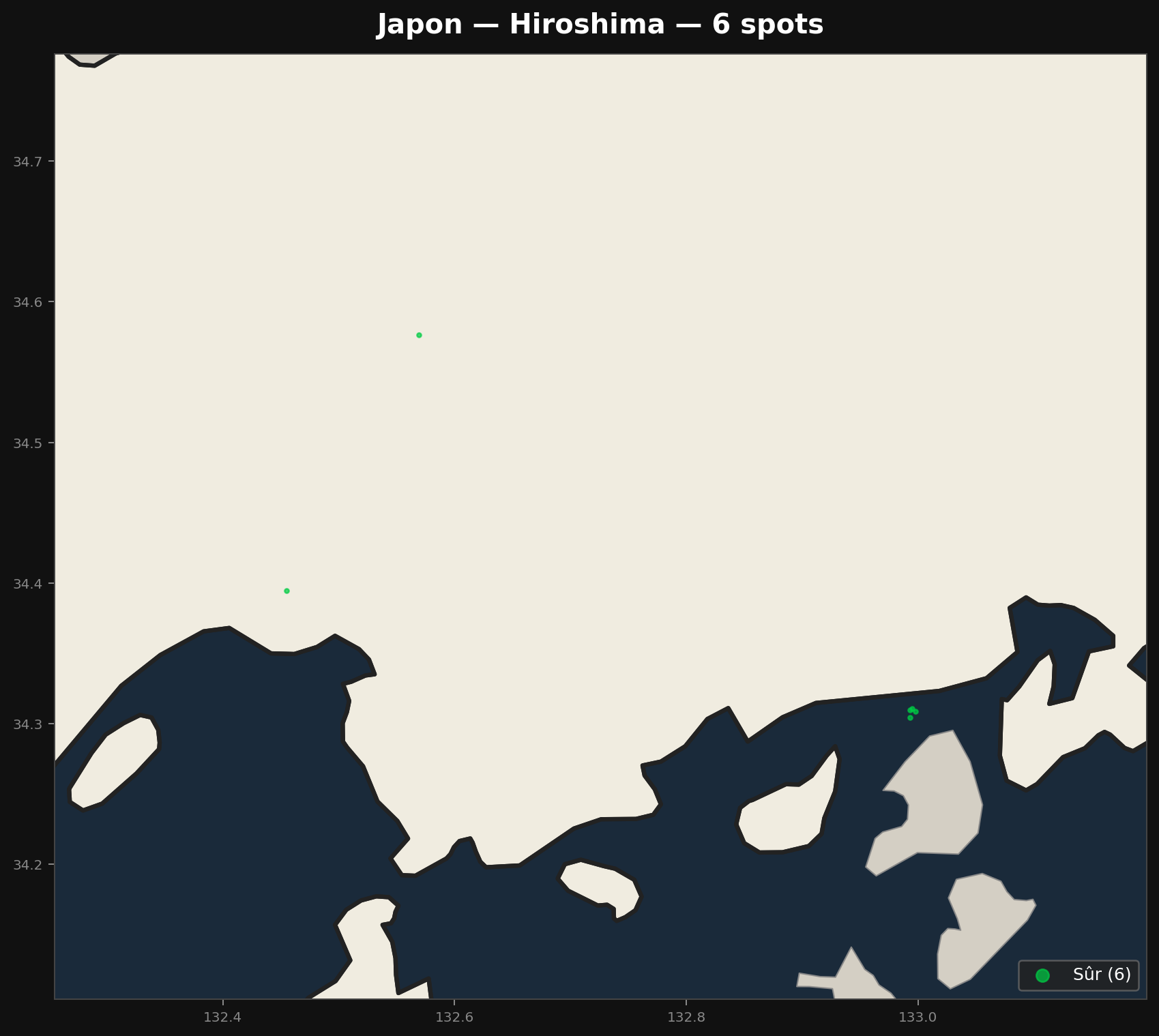 Urbex Map Hiroshima