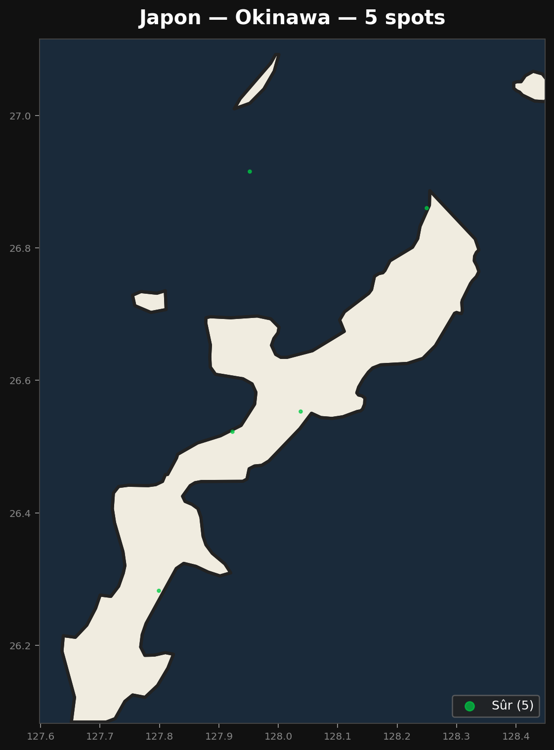 Urbex Map Okinawa