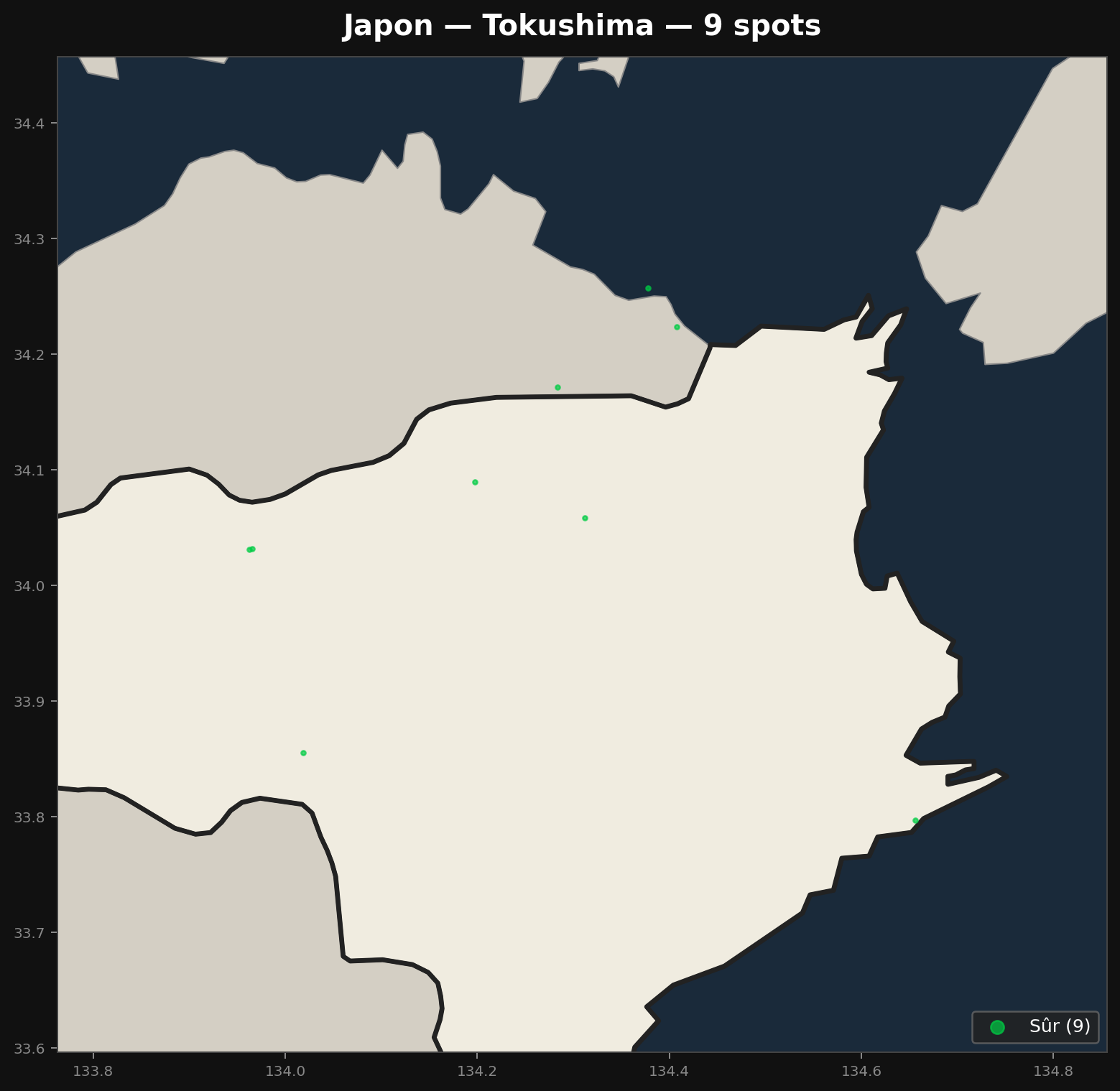 Urbex Map Tokushima