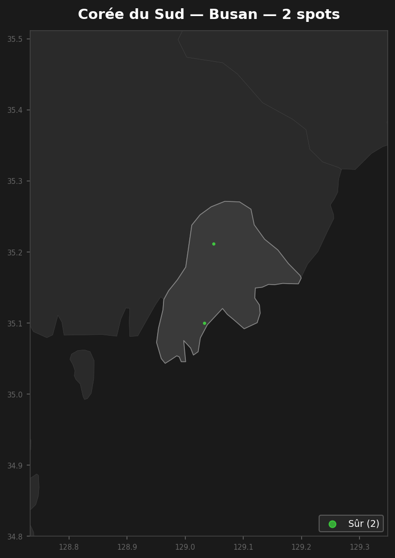 Urbex Map Busan