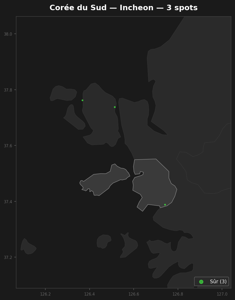 Urbex Map Incheon