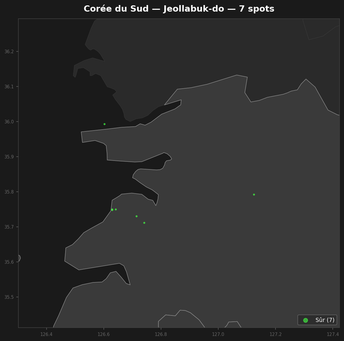 Urbex Map Jeollabuk Do