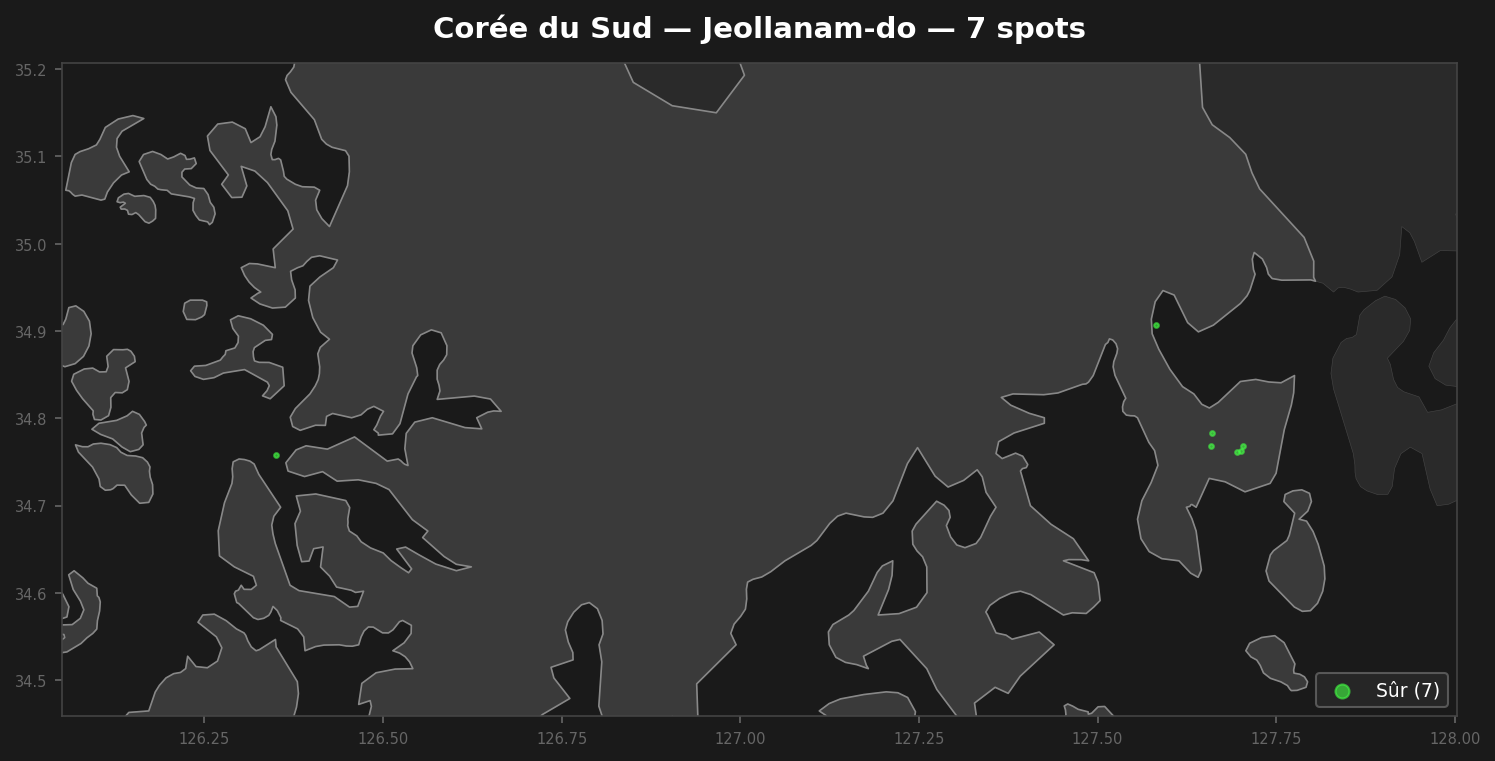 Urbex Map Jeollanam Do