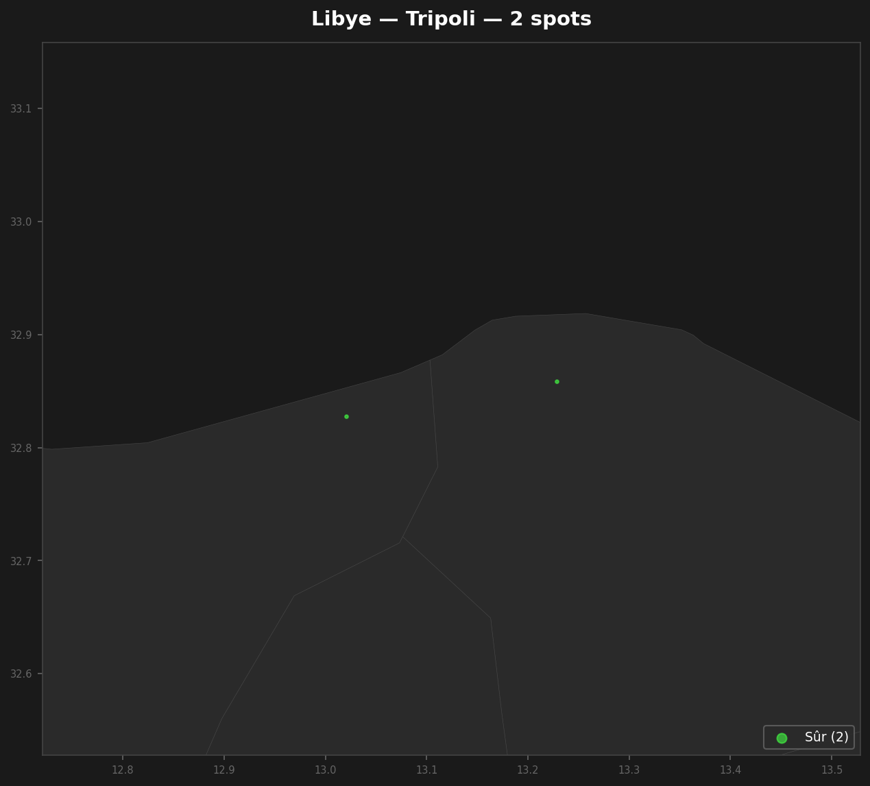 Urbex Map Tripoli