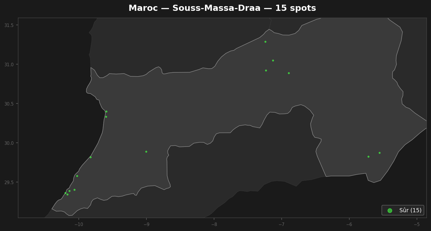 Urbex Map Souss Massa Draa